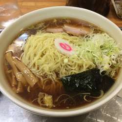 中華そば  大盛り  ネギトッピング