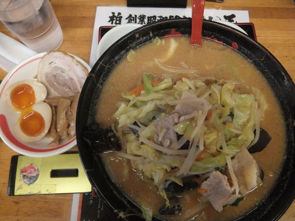 「味噌タンメン810円(クーポンでＮｏ.１トッピング無料)」@みそのめん王 若柴店の写真