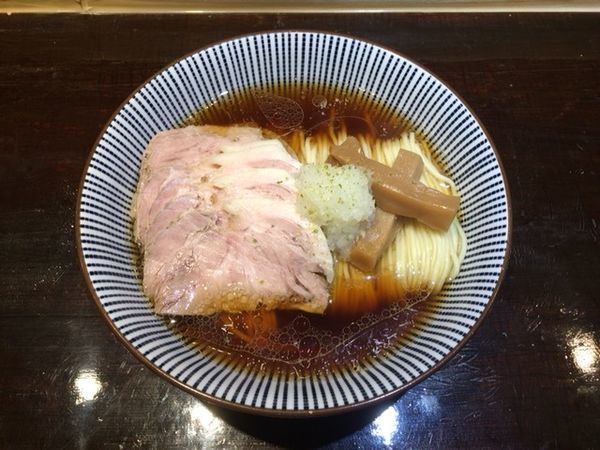 「中華そば（中）＋焼豚 トッピング」@麺屋 坂本01の写真