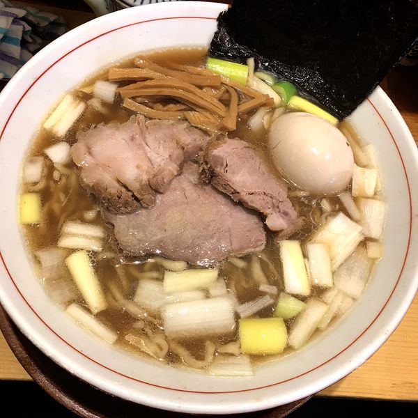 「中華そば小 味玉」@中華そば 葉山の写真