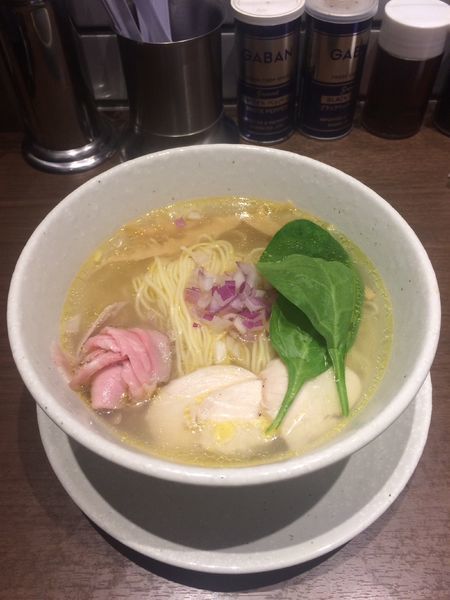 「シャモロック塩そば」@NOODLE CAFE SAMURAIの写真