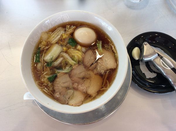 「【冬季限定】道頓堀あまウマラーメン700円＋クーポン味玉選択」@らあめん花月嵐 西原町店の写真