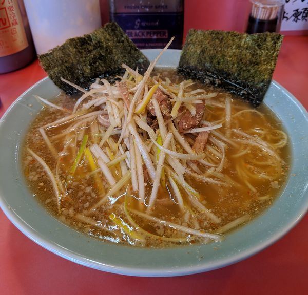 「ピリ辛ネギラーメン　750円」@ラーメンショップ 荏田店の写真