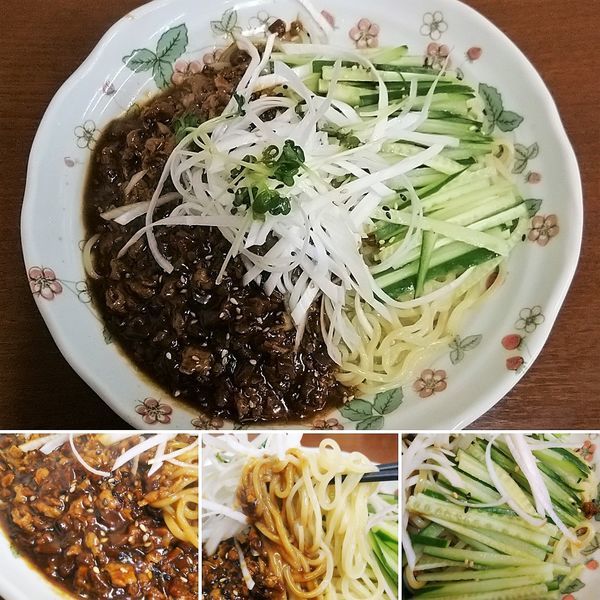 「ジャージャン麺　750円」@ラーメン 青山の写真