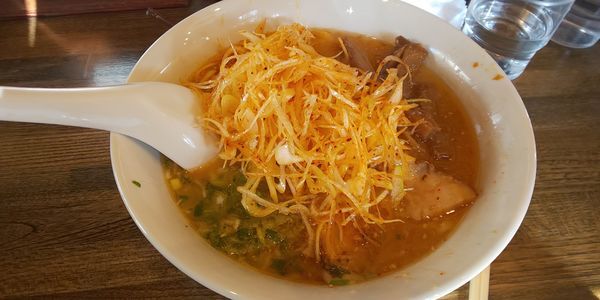 「ネギ辛味噌ラーメン」@小田原ラーメン 郁 秦野店の写真