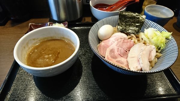 「特製つけ麺大盛」@長男、もんたいちおの写真
