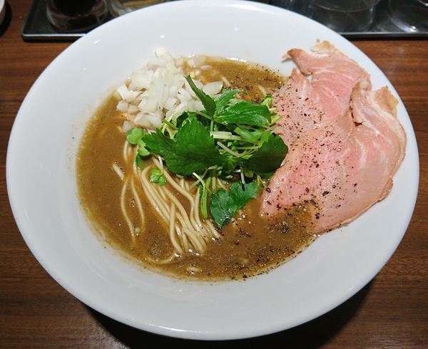 「濃厚烏賊煮干中華そば(780円)」@麺屋 ねむ瑠の写真