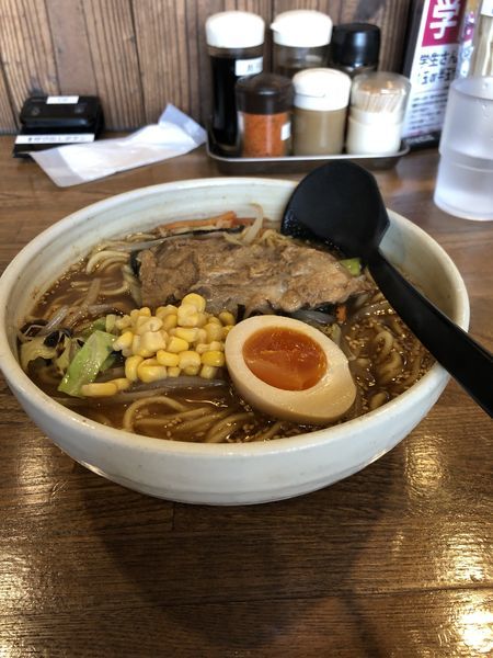 「soy屋味噌ラーメン（大盛り）」@めん処-soy屋！の写真