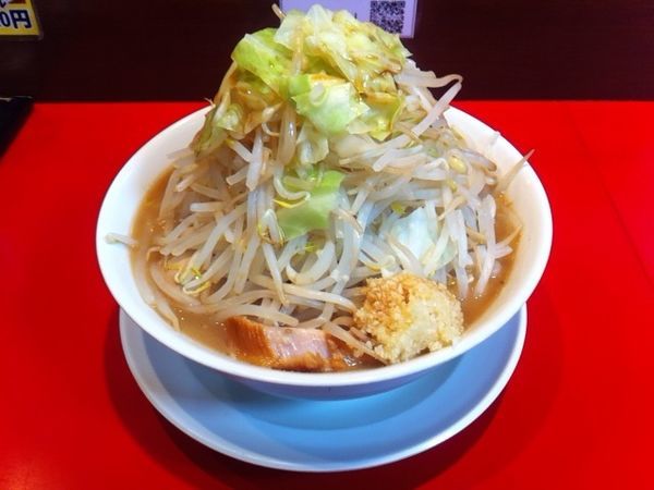「ラーメン 野菜、ニンニク」@用心棒の写真