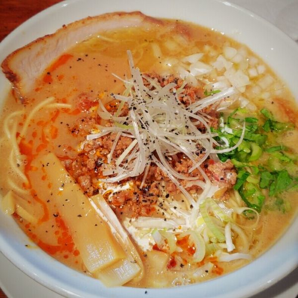 「【当日限定】トマトの担々麺 ８５０円」@麺や 松辰の写真