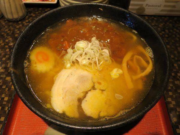 「カレーらーめん ８５０円」@佐野らーめん 麺番長 伊勢崎店の写真