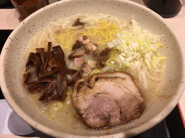 「味噌らーめん」@つじ田 味噌の章 東京駅店の写真