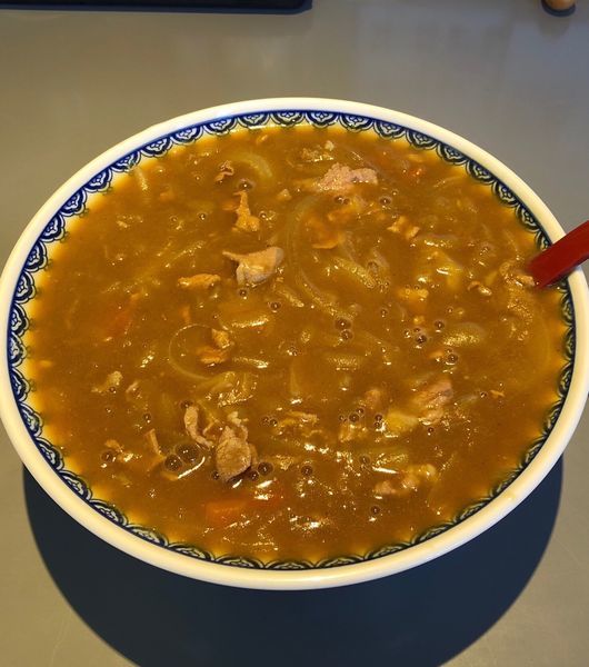 「カレーラーメン」@食堂 ニューミサの写真