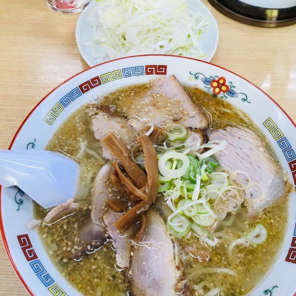 「塩ラーメン+ネギ」@らーめんの土佐屋 宮内店の写真