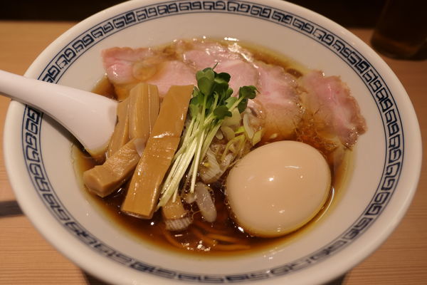 「特製中華そば」@中華そば ます田の写真