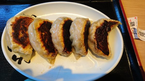 「心の味餃子5個630円」@松戸富田製麺 ららぽーとTOKYO-BAY店の写真