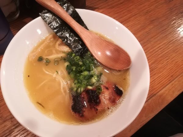 「ラーメン　ぽてり」@鶏ポタラーメン THANK 大門店の写真