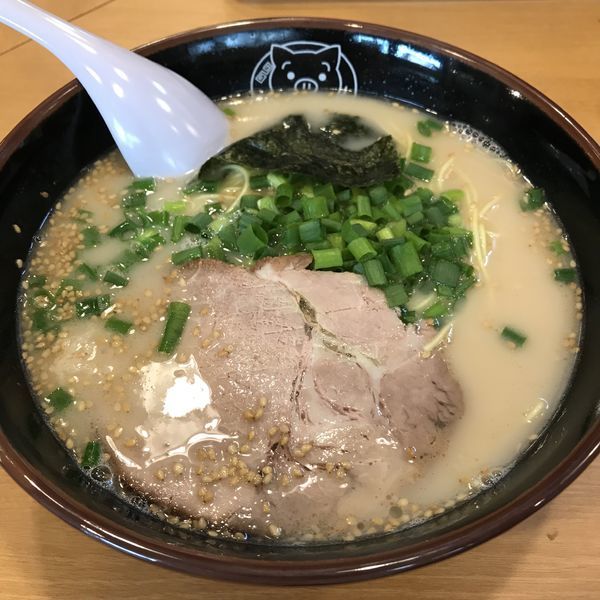 「博多ラーメン（￥600）」@博多ラーメン 長浜や 大森店の写真
