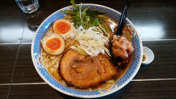 「軍鶏ラーメン(醤油)¥850＋味玉¥100-」@十人十色の写真
