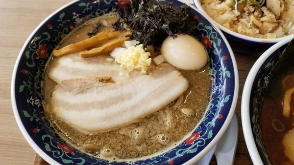 「ニボガッツ　味玉トッピング」@凌駕IDEA イオンモール松本店の写真