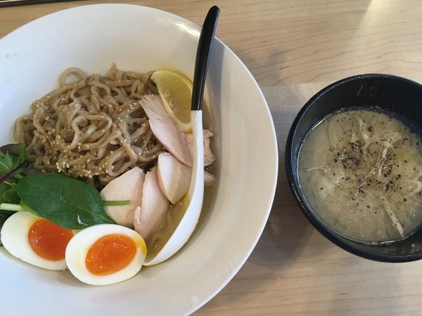 「【限定】真鯛つけ麺＋味玉」@麺屋Mの写真