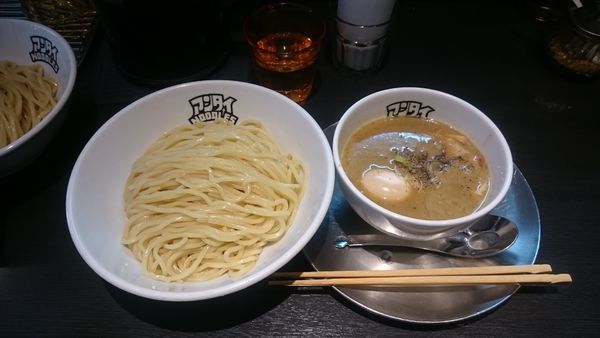 「つけ麺＋味玉」@つけ麺 中華そば アンタイNOODLESの写真