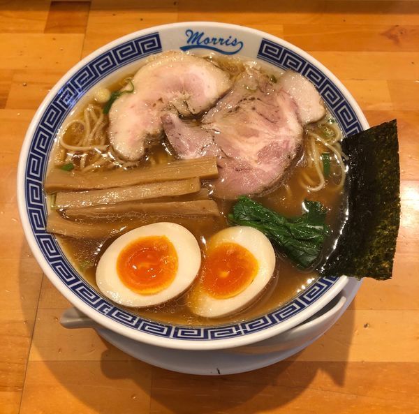 「生姜中華そば(醤油で)￥900＆味玉￥100」@morrisの写真