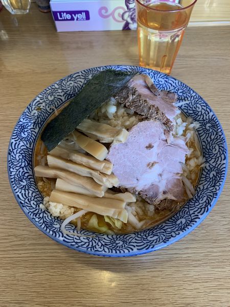 「虎二郎 辛味 トッピングメンマ」@らーめん・つけめん 虎心の写真