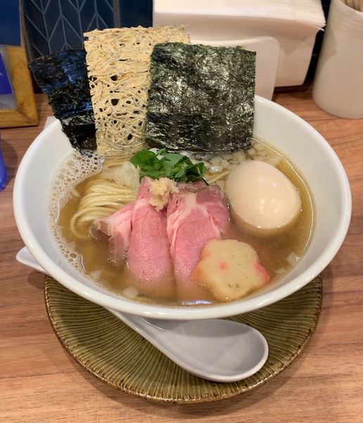 「特製生姜煮干しソバ」@中華ソバ 篤々 TOKU-TOKUの写真