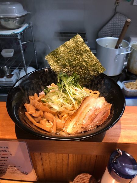 「エンジン油そば」@油そば専門店 エンジンの写真