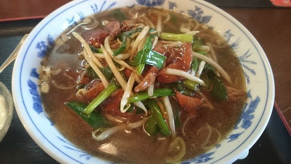 「レバニラ麺（800円）」@富泉楼 COZINHAの写真