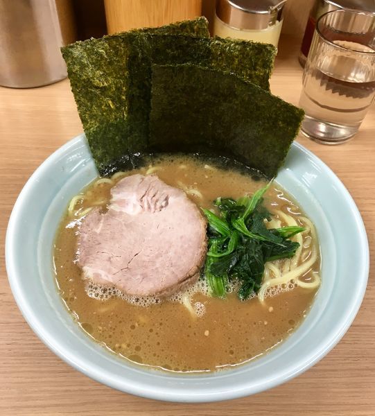 「家系味噌ラーメン【限定】 750円」@横浜ラーメン 武蔵家 日吉店の写真