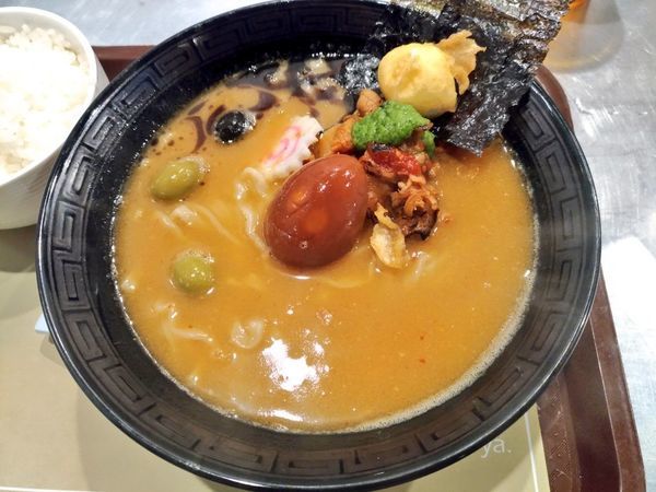 「沖縄ラーメンSHOW限定 とま味噌ちーずらぁ麺」@鶏だし工房 Garyu-yaの写真
