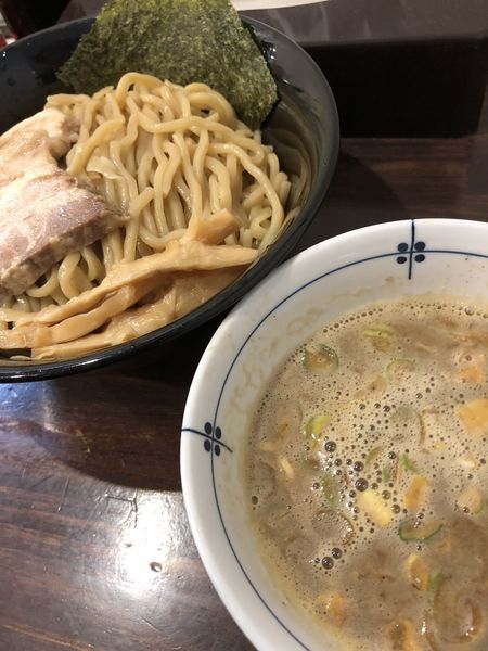 「肉つけ麺」@麺屋 亀城の写真