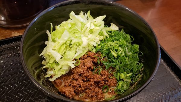 「汁なし担々麺＋白ご飯900円」@広島式 汁無し担担麺 湯島ひよこ堂の写真