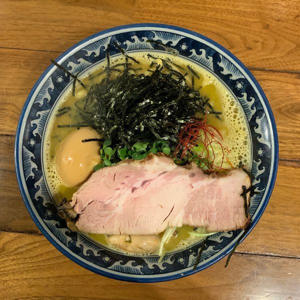 「牡蠣ラーメン」@麺や佐市の写真