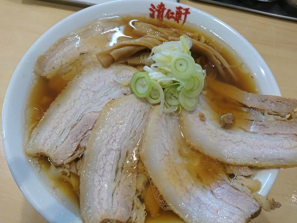 「醤油チャーシューメン」@手打ちラーメン 清仁軒の写真