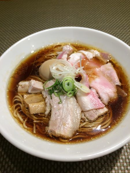 「旨み鶏だし特製(醤油)1050円」@生粋 花のれんの写真