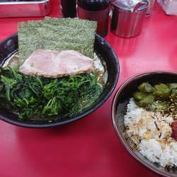 ラーメン ほうれん草増