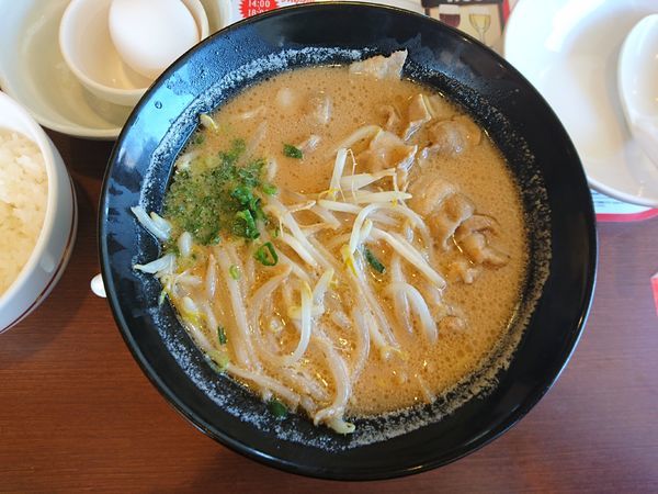 「徳島ラーメン＋ご飯セット」@ガスト 前橋東店の写真