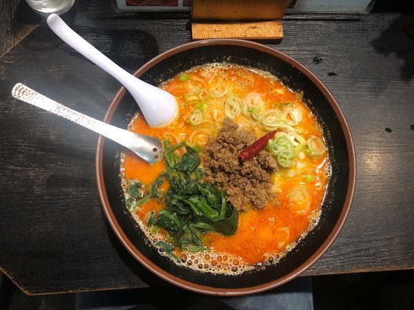 「担々麺 (中辛)」@らーめん屋 豪快の写真