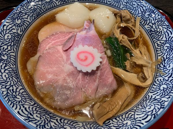 「鶏そば（新春ver）」@鶏そば なんきち 東京店の写真