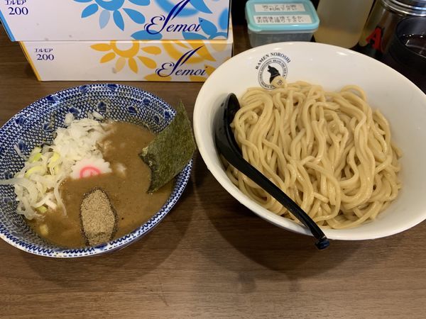 「つけ麺あつもり中」@狼煙 東大宮店の写真