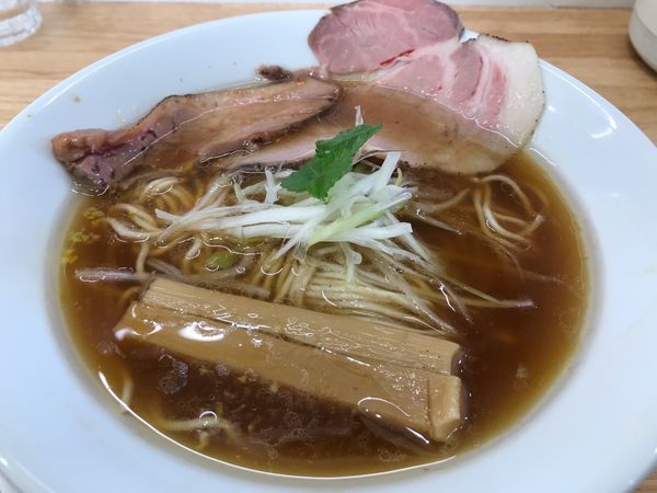 「鴨だしラーメン 醤油  780円」@noodleshop  arakawaの写真