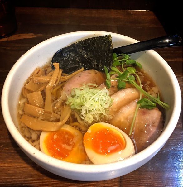 「特製中華そば」@中華そば 西のの写真