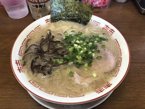 「ラーメン」@博多長浜らーめんもりやの写真