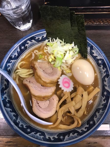 「特製中華そば」@中華そば わた井の写真