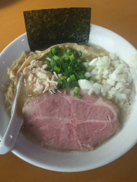 「濃厚塩ラーメン750円」@麺屋 扇 SENの写真