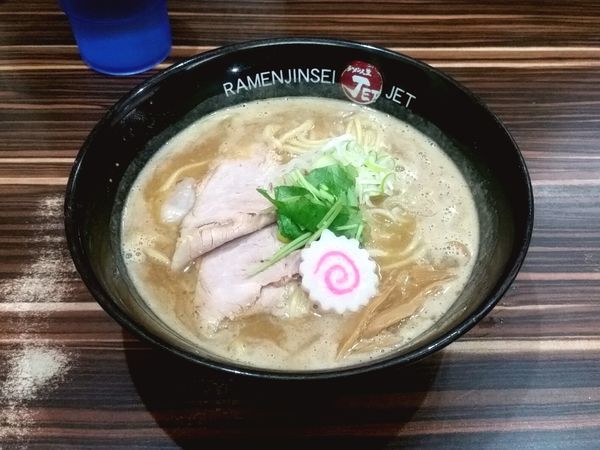 「鶏煮込みそば」@ラーメン人生 JET 福島本店の写真