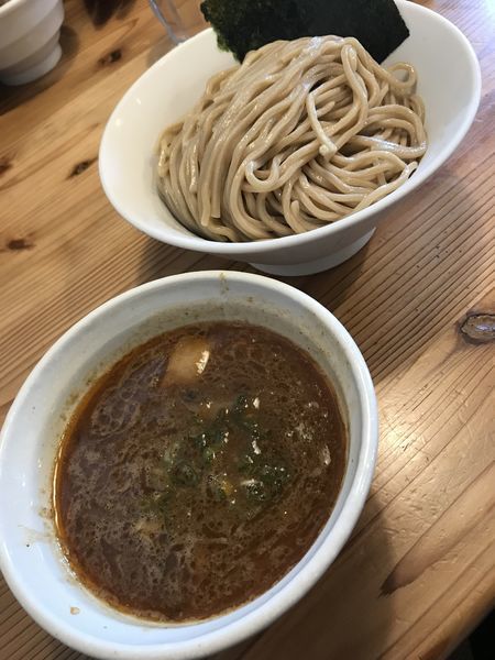 「海老つけ麺（780円）＋大盛り（100円）」@らーめん いつ樹 本店の写真